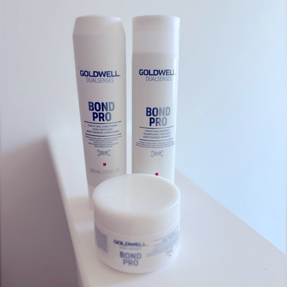 Goldwell Dualsenses Bond Pro Shampoo, Conditioner 60sec Treatment Set